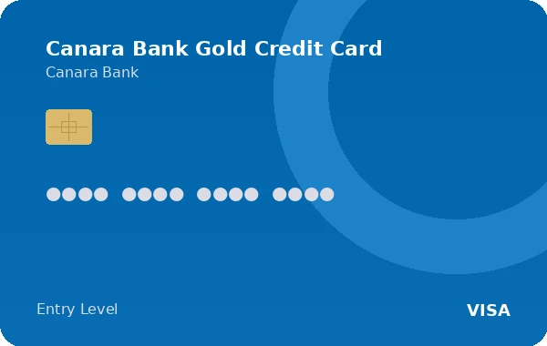 Canara Bank Gold Credit Card credit card
