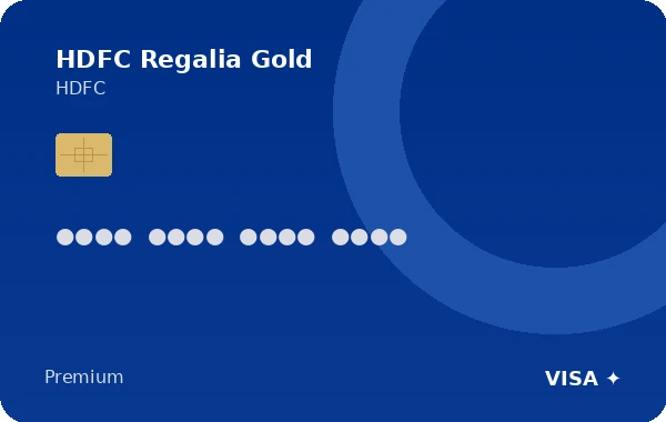 HDFC Regalia Gold credit card
