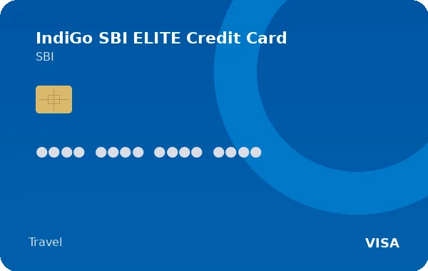 IndiGo SBI ELITE Credit Card card