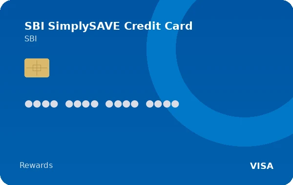 SBI SimplySAVE Credit Card credit card